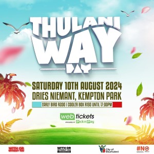 Asihlangane A Event poster for Thulani Way Day 