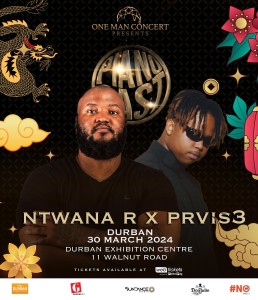 Asihlangane A Event poster for One man concert by Ntwana R X Prvis3