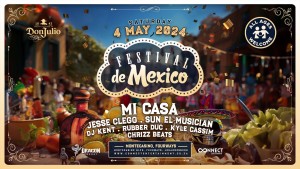 Asihlangane A Event poster for Don Julio Presents Festival De Mexico